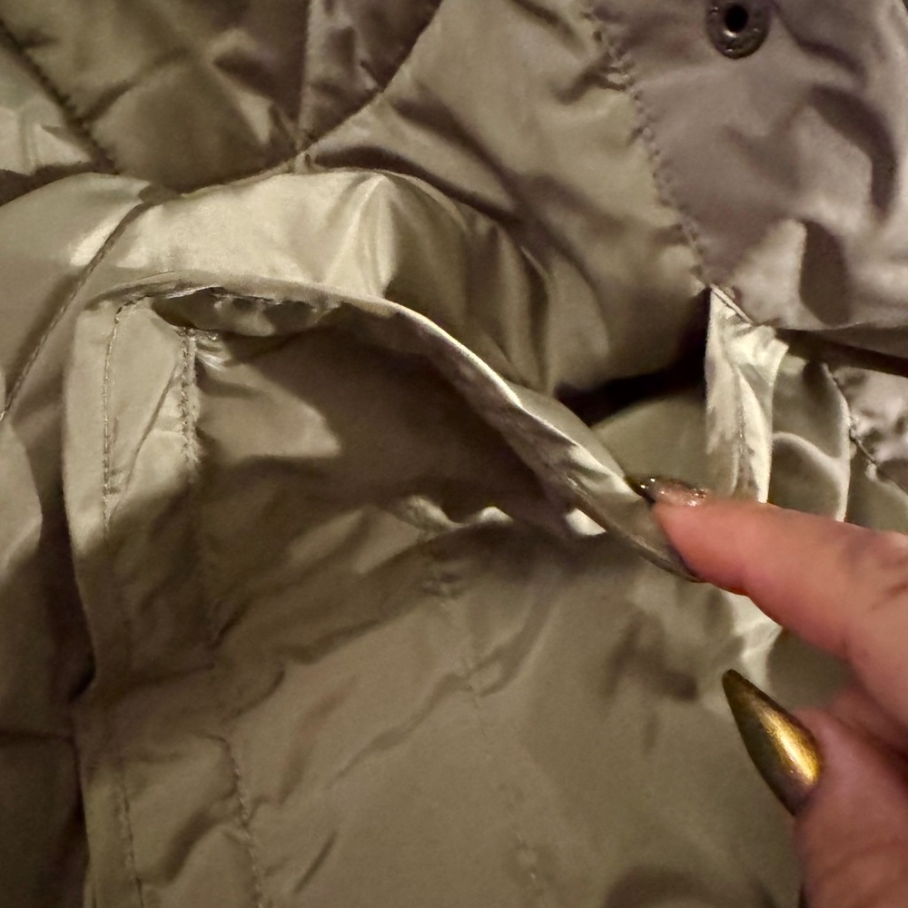 Neutral Quilted Jacket - Picture 9 of 15